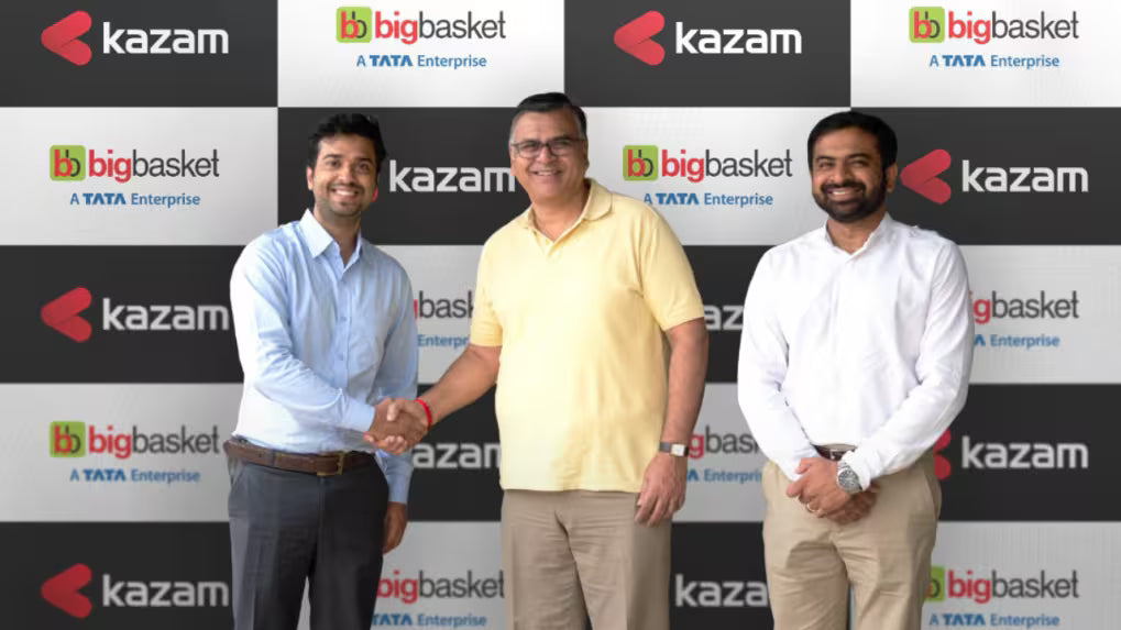 Kazam partners with Bigbasket to expand EV-first delivery networks across 50 cities